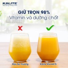 Máy ép chậm Kalite KSJ4415 siêu kiệt bã dễ tháo lắp vệ sinh - Ảnh 6