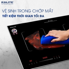 Bếp từ đôi KALITE KL-3800 thiết kế sang trọng, chuẩn châu Âu - Ảnh 3
