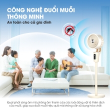 Quạt thông minh điều khiển giọng nói Kalite TalkFan KSA326 - Ảnh 9