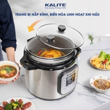 Nồi áp suất điện KALITE KL-636 đa năng 5in1, dung tích 6L - Ảnh 9