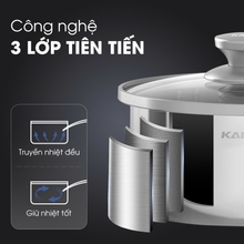 Quánh inox Kalite KSP1601 3 Lớp Cao Cấp - Ảnh 3
