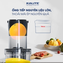 Máy ép chậm KALITE KSJ4414 ép đa dạng giữ nguyên dưỡng chất - Ảnh 8