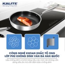 Chảo KALITE KL-326 inox 3 lớp triply - dẫn và giữ nhiệt tốt - Ảnh 9
