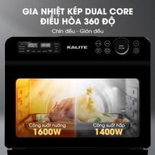 Nồi chiên hơi nước KALITE STEAM FUSION PRO, 4in1 - 20L - Ảnh 6
