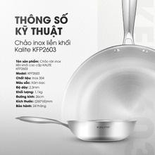 Chảo rán inox liền khối cao cấp KALITE KFP2603 - Size 26cm - Ảnh 16