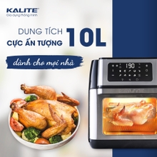 Nồi chiên không dầu KALITE Q10 10 lít, trục xiên quay, nhiều phụ kiện - Ảnh 7