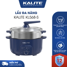 Nồi lẩu hấp KALITE KL568-S đa năng 2 tầng dung tích 11L - Ảnh 1