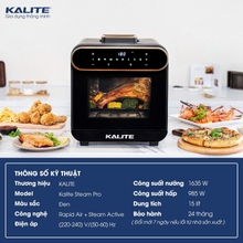 Nồi chiên hơi nước KALITE STEAM PRO 15 lít, 3 trong 1 - Ảnh 13