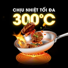 Chảo inox nguyên khối TRIPRO KALITE KL826V chống dính tự thân - Ảnh 7