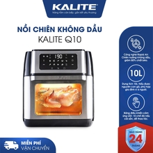 Nồi chiên không dầu KALITE Q10 10 lít, trục xiên quay, nhiều phụ kiện - Ảnh 1
