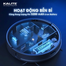 Robot hút bụi lau nhà Kalite KVC2171 cảm biến đa hướng - Ảnh 3