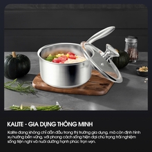 Quánh inox Kalite KSP1601 3 Lớp Cao Cấp - Ảnh 8