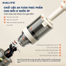 Máy ép chậm Kalite KSJ569 ép kiệt bã 99% tích hợp làm kem - Ảnh 10