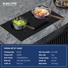 Bếp từ kết hợp hồng ngoại Kalite KCC84B - Ảnh 8