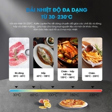 Nồi chiên hơi nước Kalite Jupiter Pro, công nghệ hơi nước 3S siêu tốc - 18L - Ảnh 5
