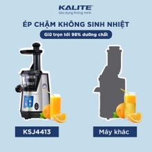 Máy ép chậm KALITE KSJ4413 cao cấp ép kiệt bã không sinh nhiệt - Ảnh 4