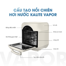 Nồi chiên hơi nước Kalite Vapor 4in1, 8 chế độ nấu tự động - Ảnh 6