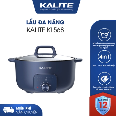 Nồi lẩu KALITE KL568 đa năng dung tích 6L