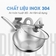 Bộ 2 chảo inox KALITE Dual Lux, dẫn nhiệt nhanh, thiết kế sang trọng - Ảnh 7