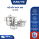 Bộ nồi nguyên khối inox 304 Tripro Kalite KL999 siêu bền - Ảnh 1