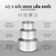 Bộ 3 nồi inox liền khối KALITE KCS366 - Bộ 3 size 18-20-24cm - Ảnh 2