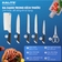 Bộ dao 6 món KALITE KL-191 Inox cao cấp, bền sắc - Ảnh 3