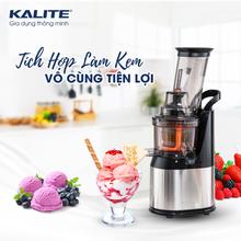 Máy ép chậm KALITE KL-565 kiệt bã, êm ái, bền bỉ - Ảnh 6