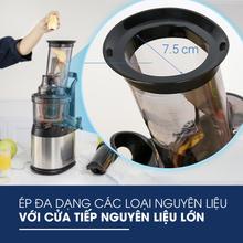 Máy ép chậm KALITE KL-565 kiệt bã, êm ái, bền bỉ - Ảnh 4