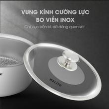 Bộ nồi chảo inox liền khối cán rời Kalite Lumia KCS568 công nghệ vân vảy cá - Ảnh 7