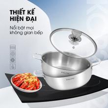 Nồi inox liền khối cao cấp đa năng KALITE KCP2602 - Size 26cm - Ảnh 13