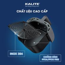 Nồi chiên hơi nước KALITE STEAM 7 chiên hấp 2 trong 1, dung tích 7 lít - Ảnh 8
