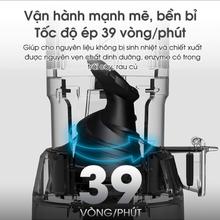 Máy ép chậm KALITE KSJ868 động cơ DC siêu khỏe ép kiệt bã - Ảnh 11