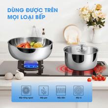 Bộ nồi chảo inox liền khối Kalite MultiPro KCS668, 8 món cán rời - Ảnh 7