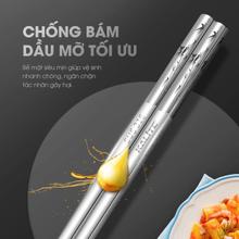 Bộ đũa inox 316 Kalite KCH01 chất liệu cao cấp kháng khuẩn - Ảnh 5