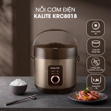 Nồi cơm điện KALITE KRC8018 lòng gốm Ceramic chống dính chống xước - Ảnh 3