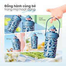 Bình giữ nhiệt trẻ em Kalite SHARK - 354ml, inox 304 giữ nhiệt 12h - Ảnh 7
