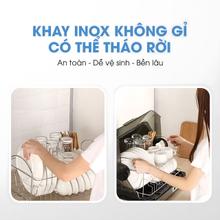Máy diệt khuẩn bát đĩa Kalite Crystal Dry sấy khô, khử khuẩn UV - Ảnh 9