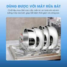 Bộ nồi chảo inox liền khối Kalite MultiPro KCS668, 8 món cán rời - Ảnh 10
