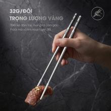 Bộ đũa inox 316 Kalite KCH01 chất liệu cao cấp kháng khuẩn - Ảnh 4