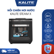 Nồi chiên hơi nước KALITE STEAM X 15 lít đa năng hấp nướng chiên - Ảnh 1