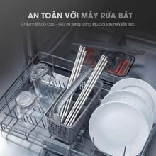 Bộ đũa inox 316 Kalite KCH01 chất liệu cao cấp kháng khuẩn - Ảnh 6
