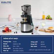 Máy ép chậm KALITE KL-599 cao cấp, sản xuất Thái Lan - Ảnh 2
