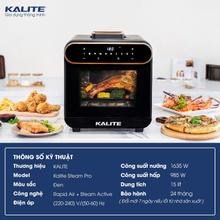 Nồi chiên hơi nước KALITE STEAM PRO 15 lít, 3 trong 1 - Ảnh 13