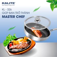 Chảo KALITE KL-326 inox 3 lớp triply - dẫn và giữ nhiệt tốt - Ảnh 3
