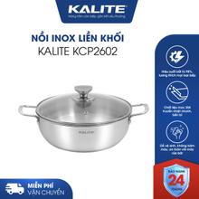 Nồi inox liền khối cao cấp đa năng KALITE KCP2602 - Size 26cm - Ảnh 1