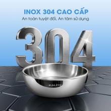 Bộ nồi chảo inox liền khối Kalite MultiPro KCS668, 8 món cán rời - Ảnh 3