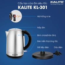 Ấm đun siêu tốc KALITE KL-301 dung tích 1,7 lít - Ảnh 3