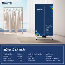 Tủ sấy quần áo đa năng KALITE KL6660 diệt khuẩn nấm mốc - Ảnh 2
