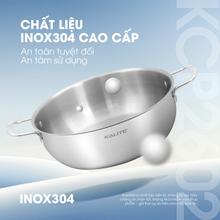 Nồi inox liền khối cao cấp đa năng KALITE KCP2602 - Size 26cm - Ảnh 2