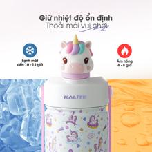 Bình giữ nhiệt trẻ em Kalite PONY 354ml, inox 304, giữ nhiệt 12h - Ảnh 5
